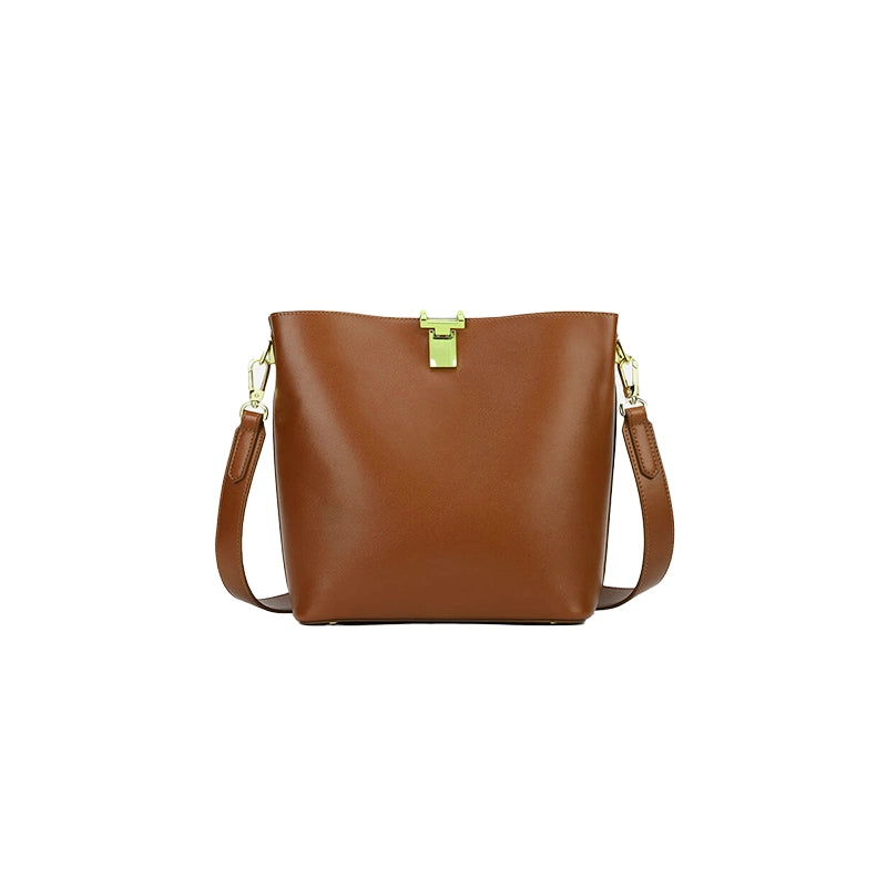 Classic Leather Shoulder Bag