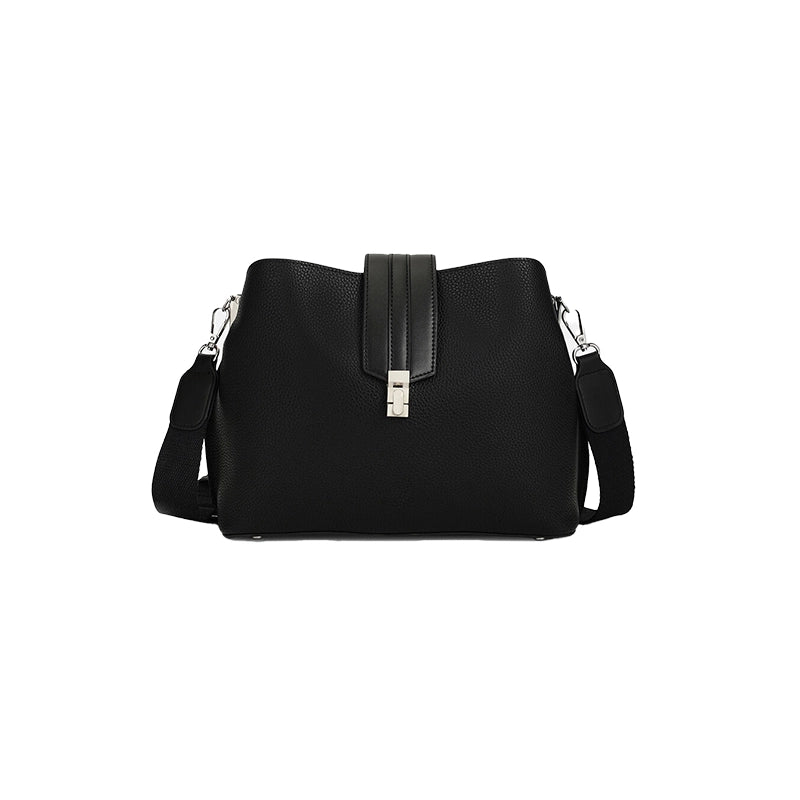 Solid Structured Casual Sling Bag