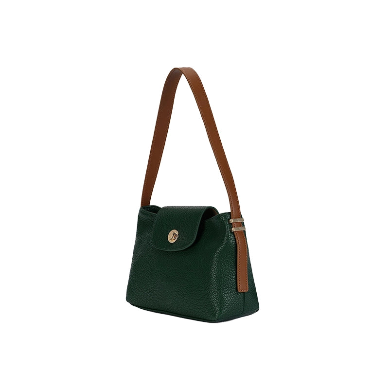 Textured Structured Shoulder Bag