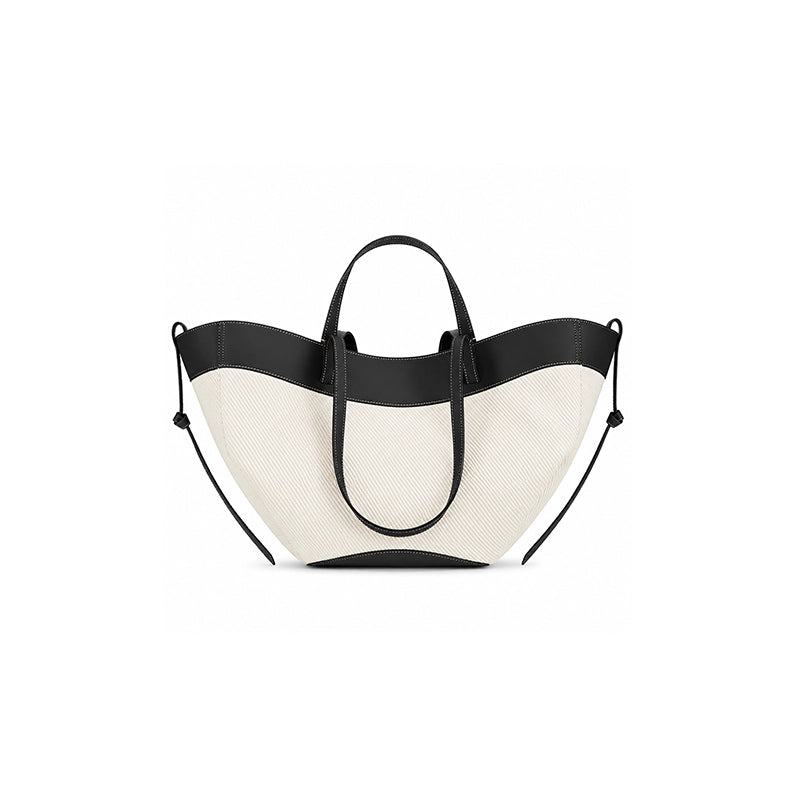 Structured Canvas Tote Bag