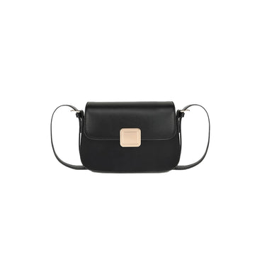 Structured Leather Sling Bag