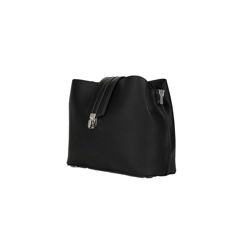 Solid Structured Casual Sling Bag