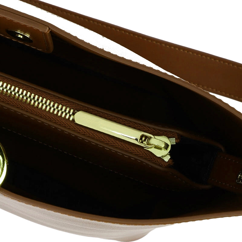 Classic Leather Shoulder Bag
